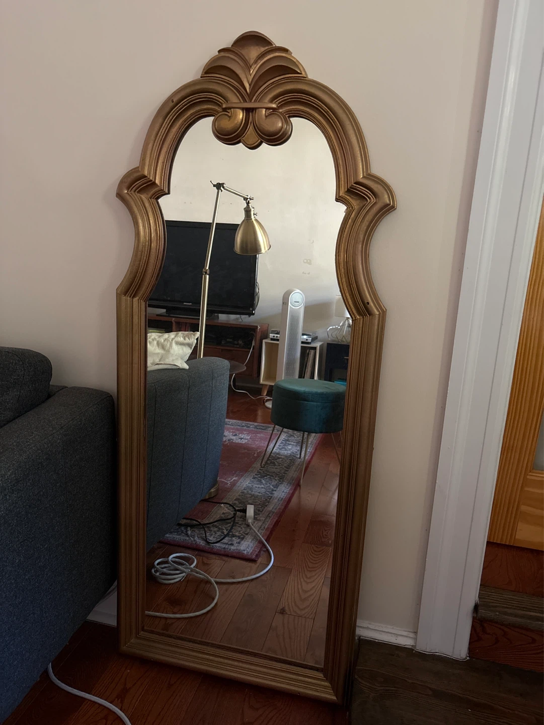Ornate Gold Wall Mirror