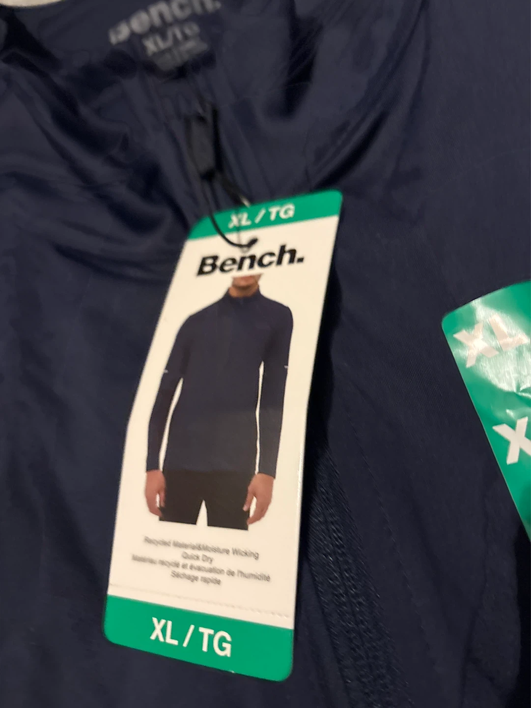 Bench Navy Full Zip Jacket XL/TG - photo 2