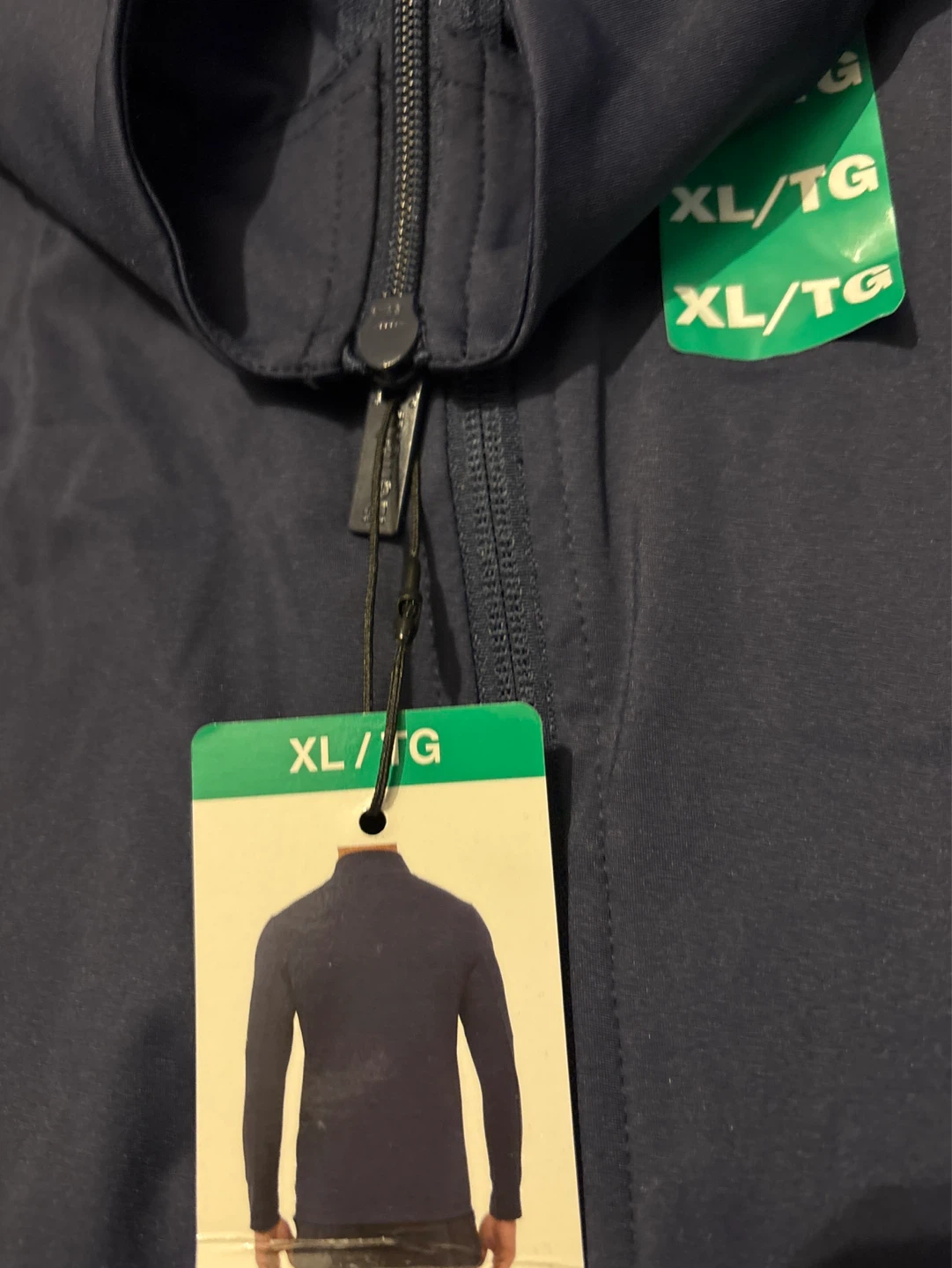 Bench Navy Full Zip Jacket XL/TG - photo 3