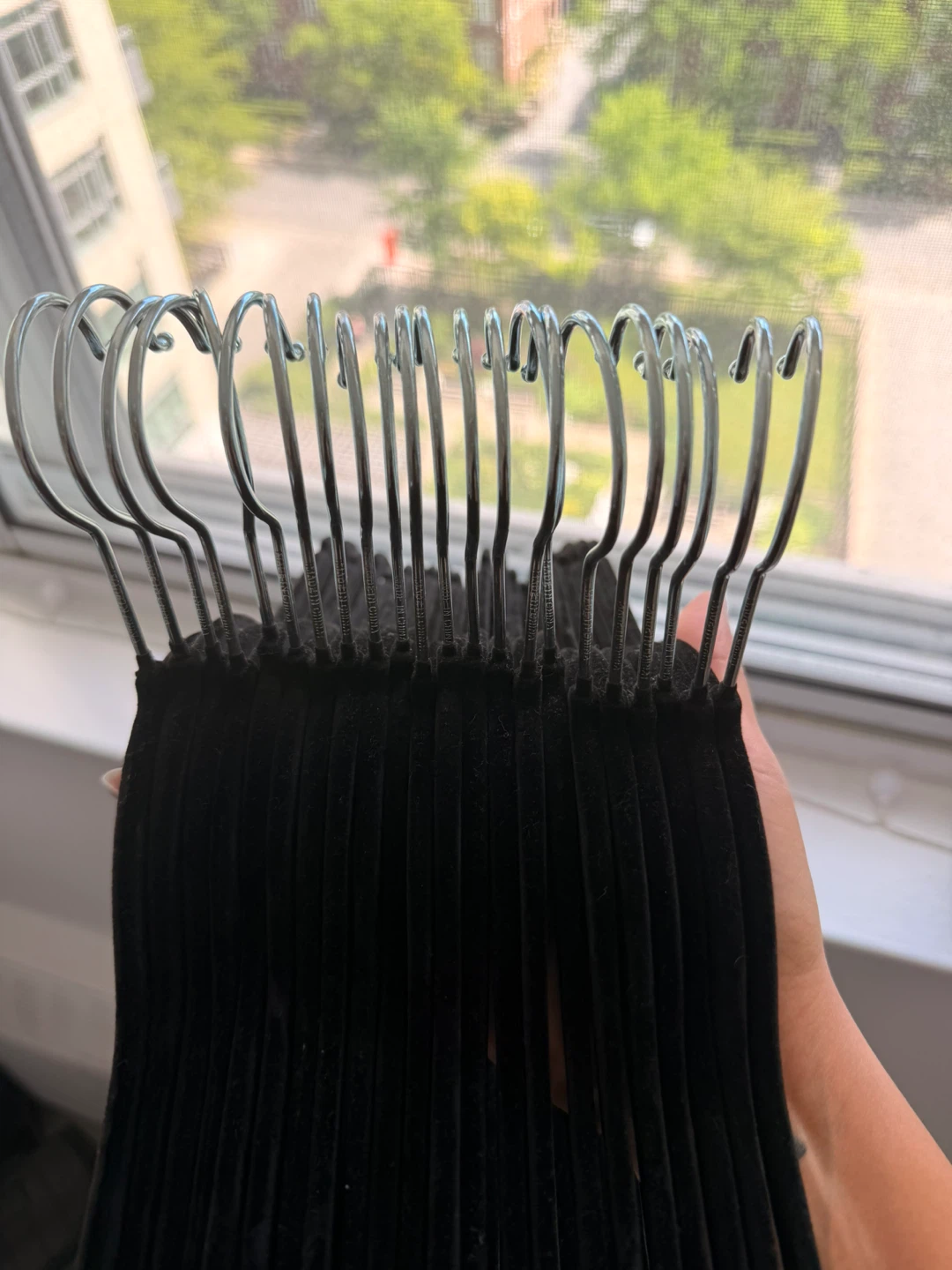 Black Velvet Hangers (Set of 26) - photo 3