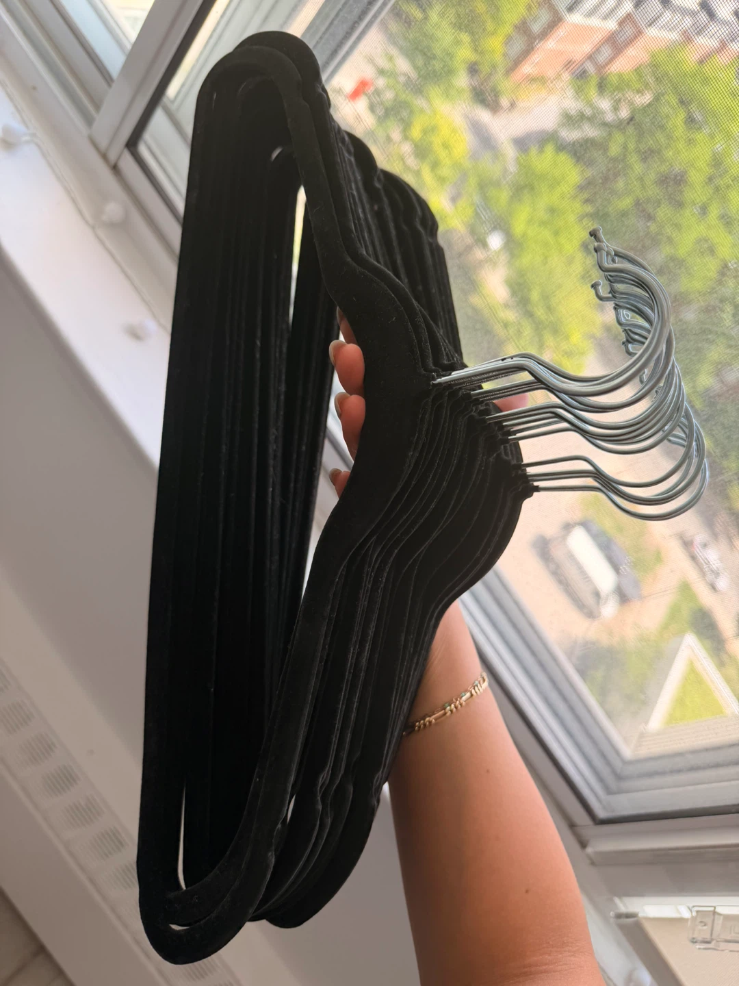 Black Velvet Hangers (Set of 26)