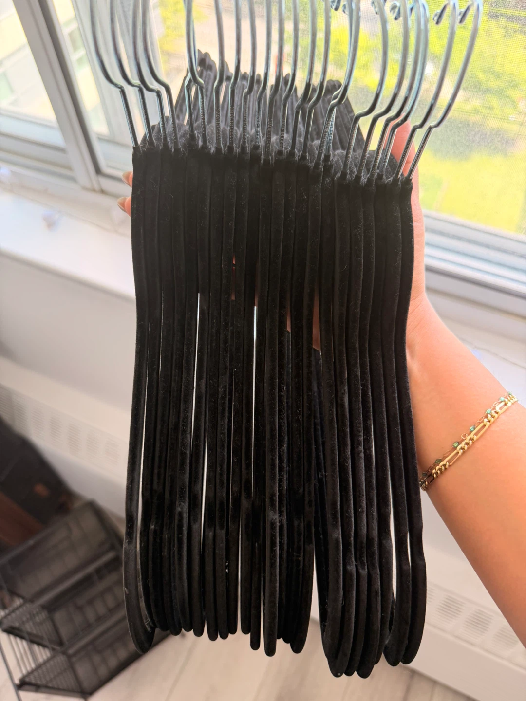 Black Velvet Hangers (Set of 26) - photo 2