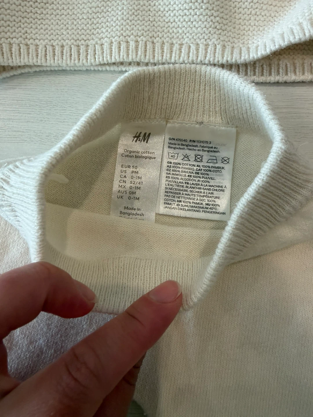 H&M Newborn Baby Boy Organic Cotton Outfits - photo 4