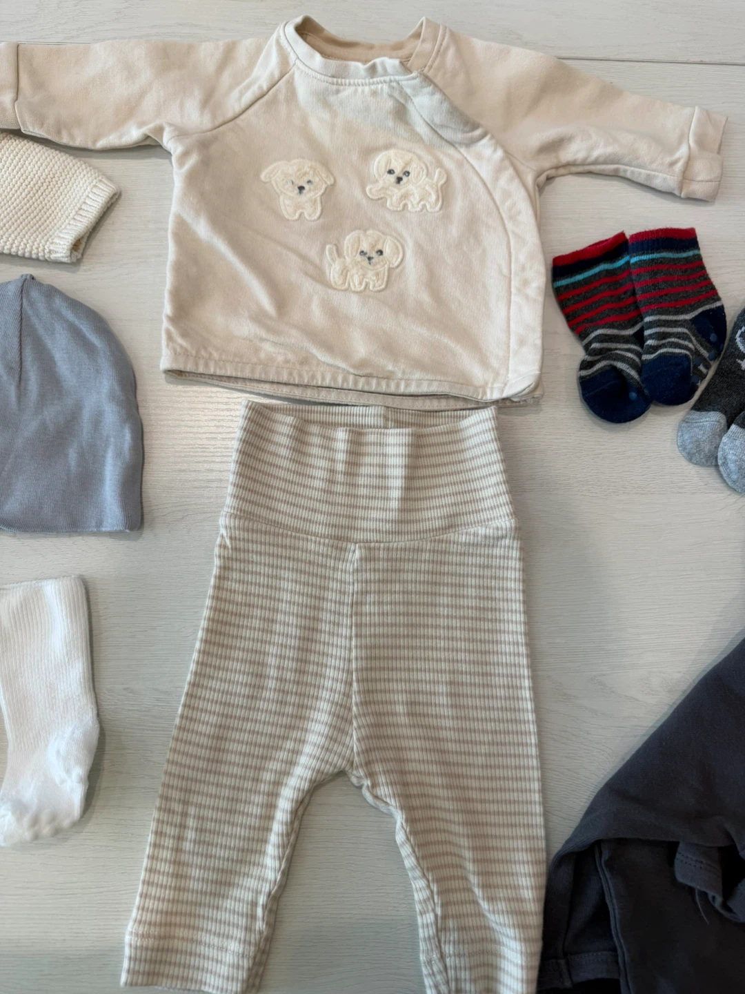 H&M Newborn Baby Boy Organic Cotton Outfits - photo 5