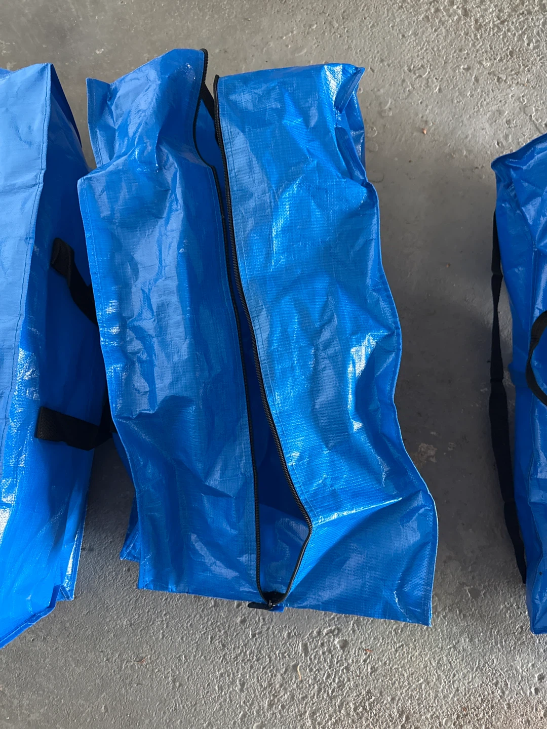 Blue Storage Bags with Zippers - photo 3
