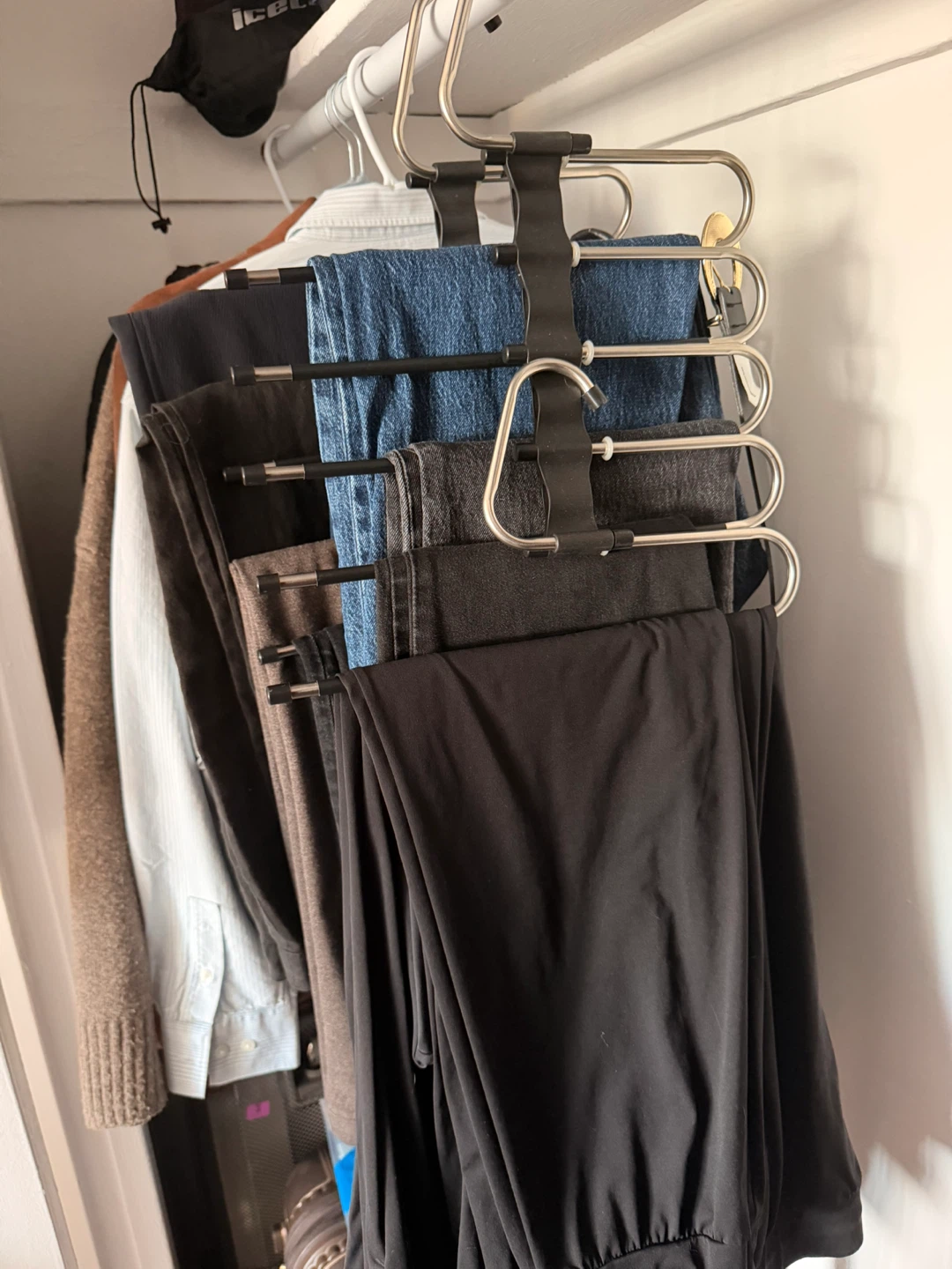5-Tier Space Saving Hanger for Pants (set of 2) - photo 3