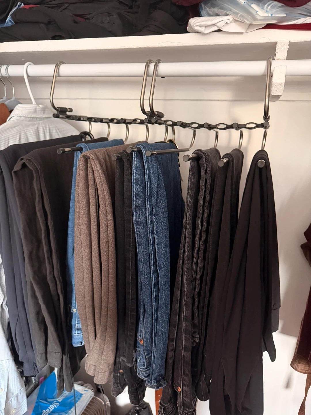 5-Tier Space Saving Hanger for Pants (set of 2)