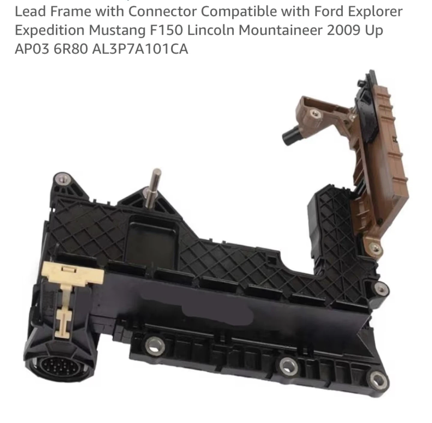 Lead frame with connector