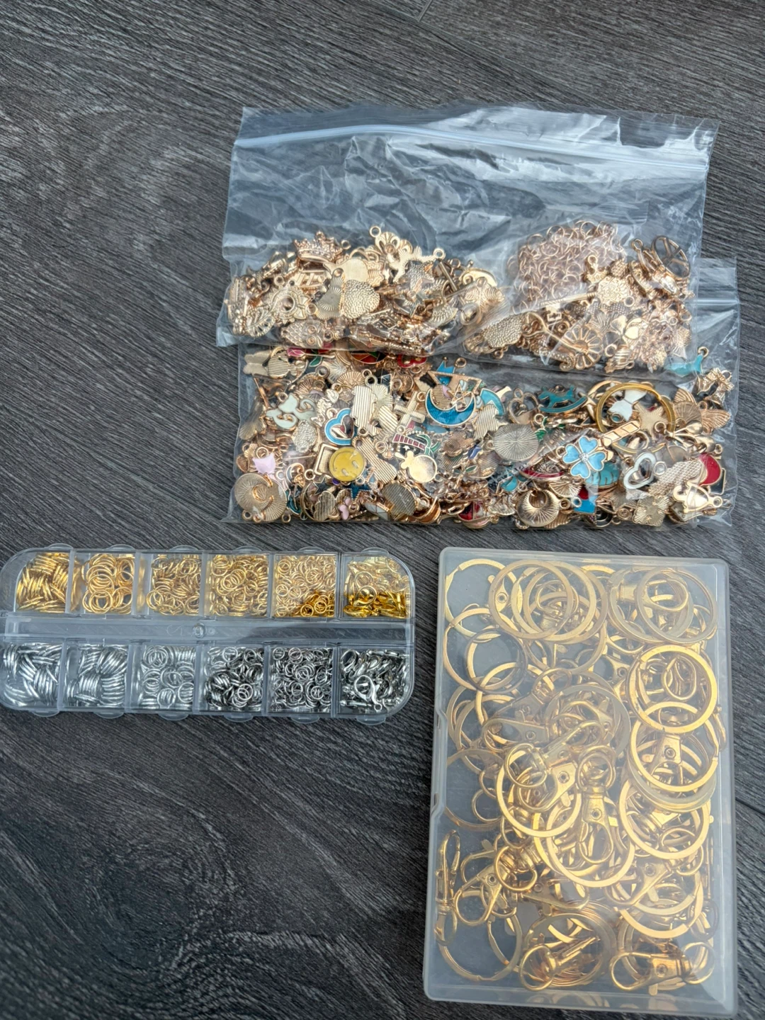 Jewelry Making Charms and Findings Kit