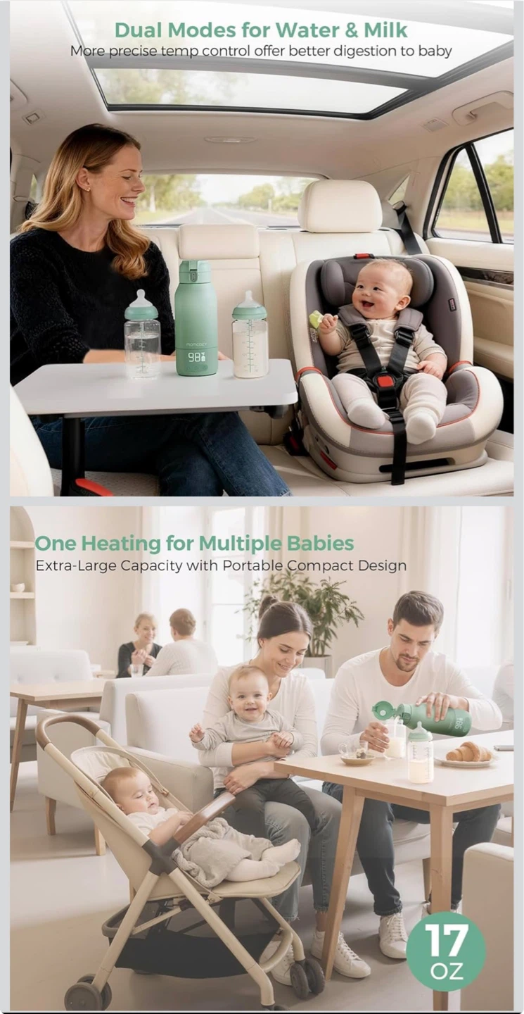 Momcozy Portable Water and Milk Warmer MW05 - photo 4