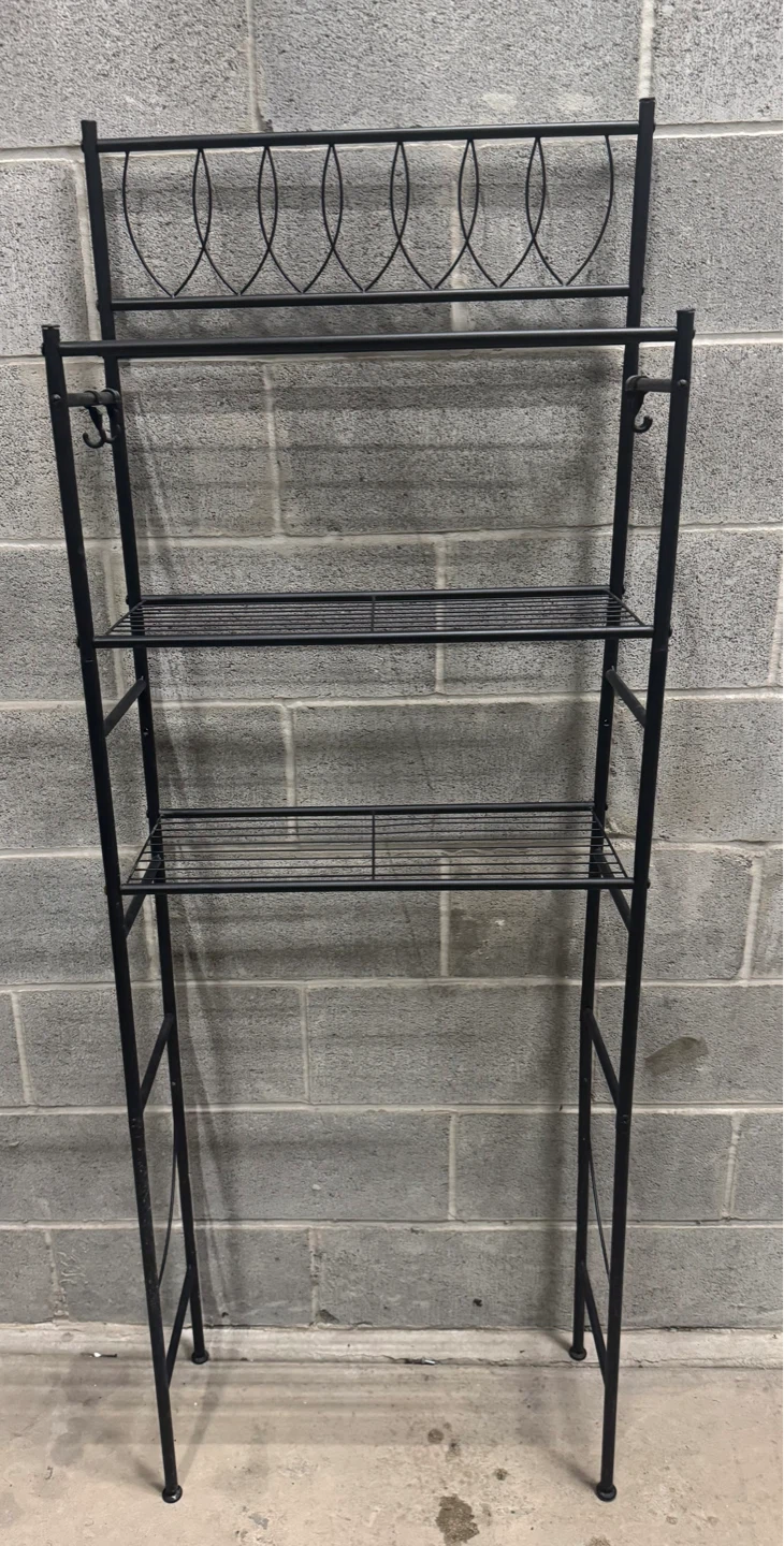 3-Tier Over The Toilet Storage, Metal Bathroom Organizer