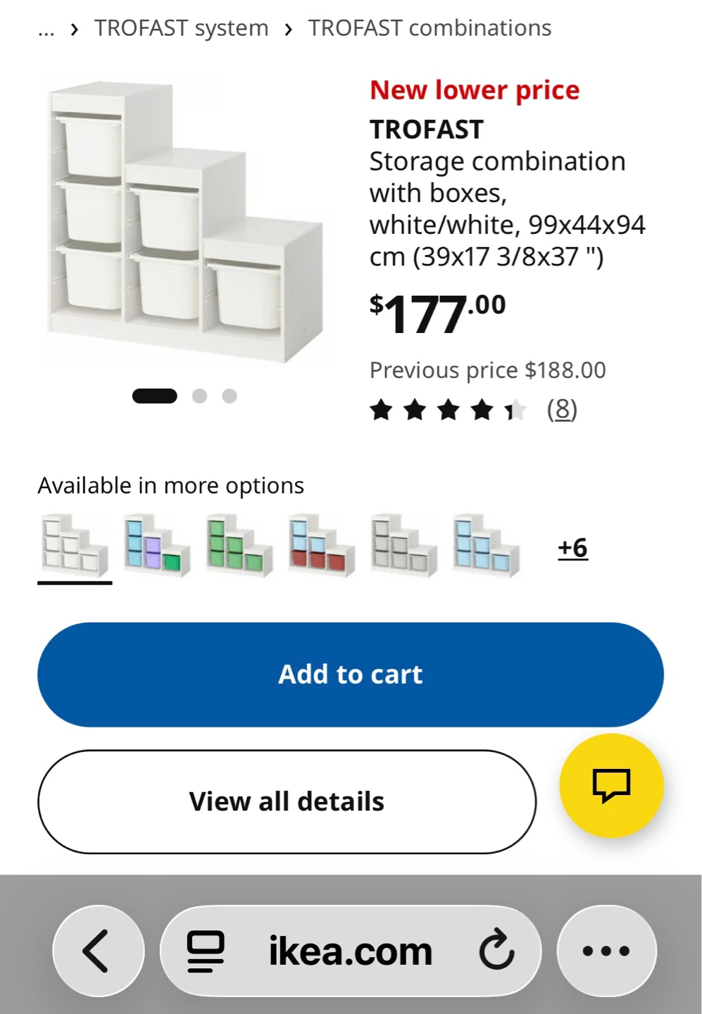 Ikea Trofast storage cabinet - photo 2
