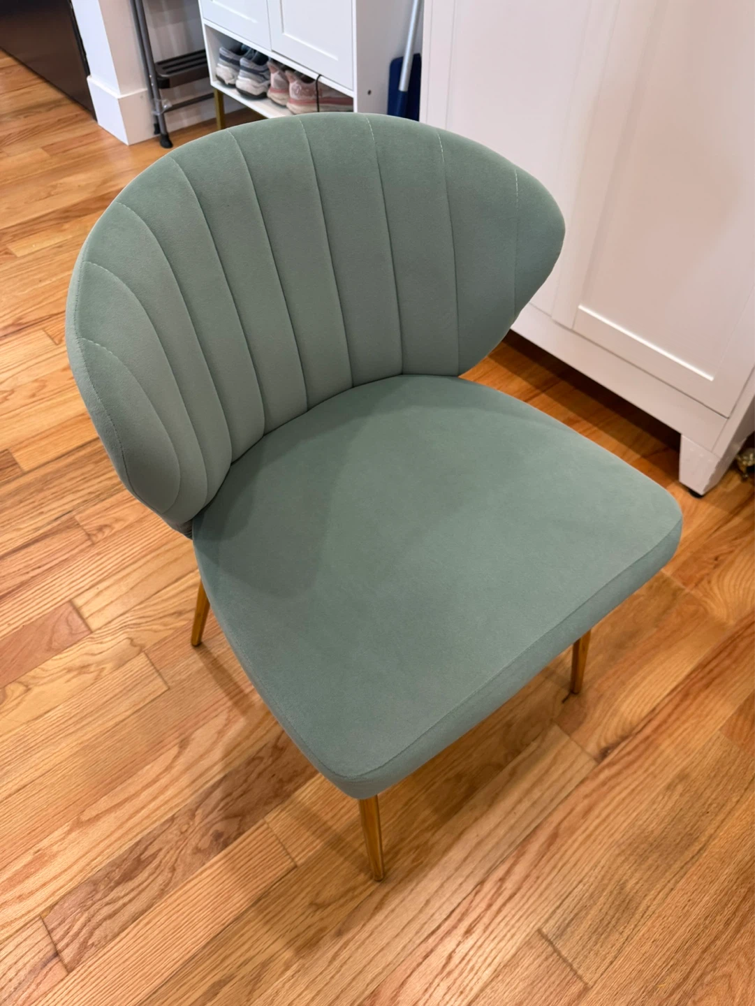 Sage Green Upholstered Accent Chair