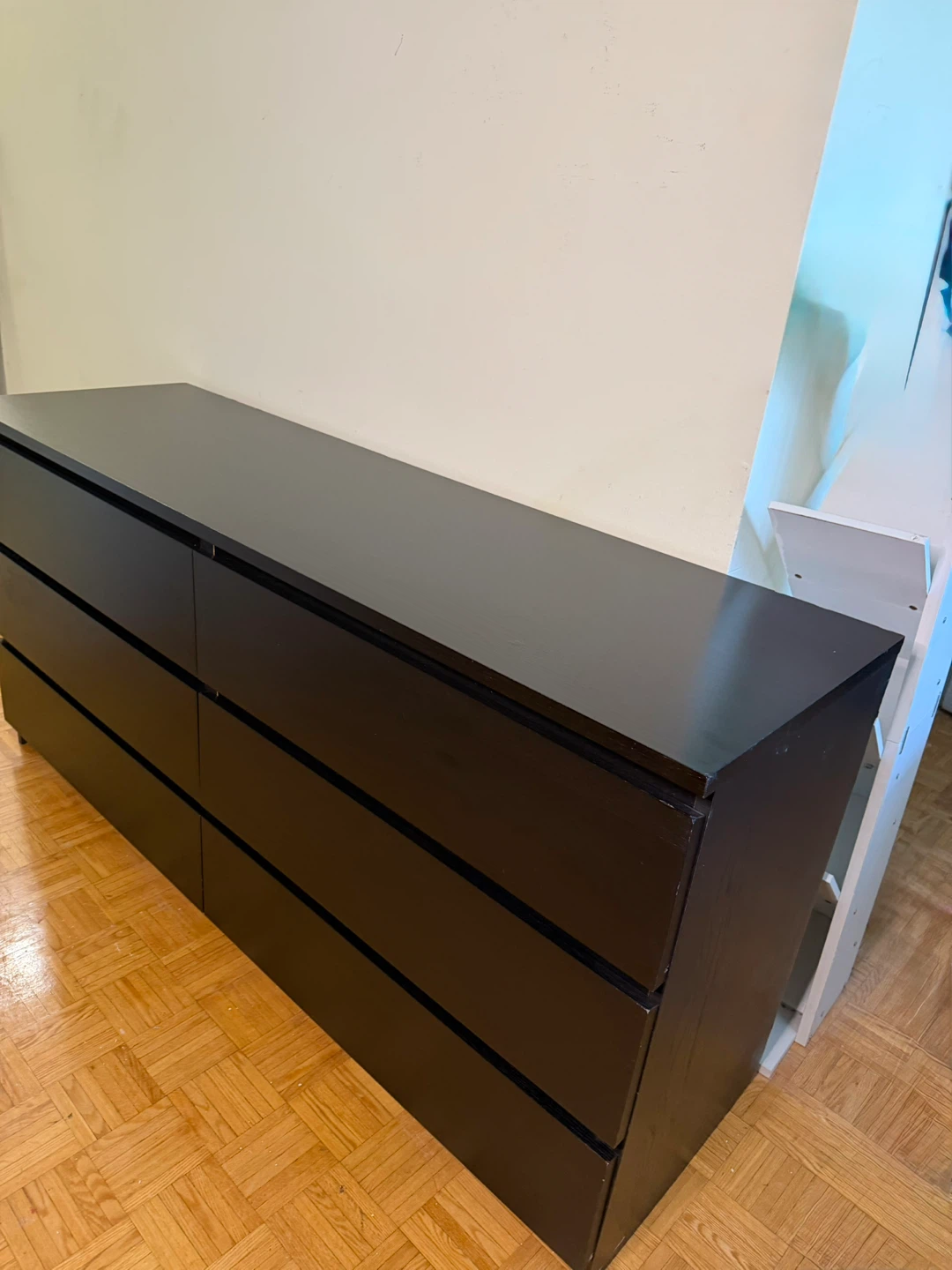 Black 6-Drawer Dresser - photo 5
