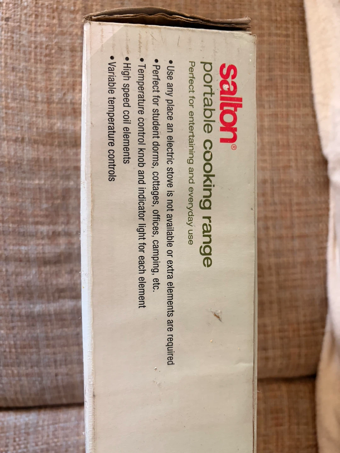 Salton Portable Cooking Range HP-1210 - photo 3