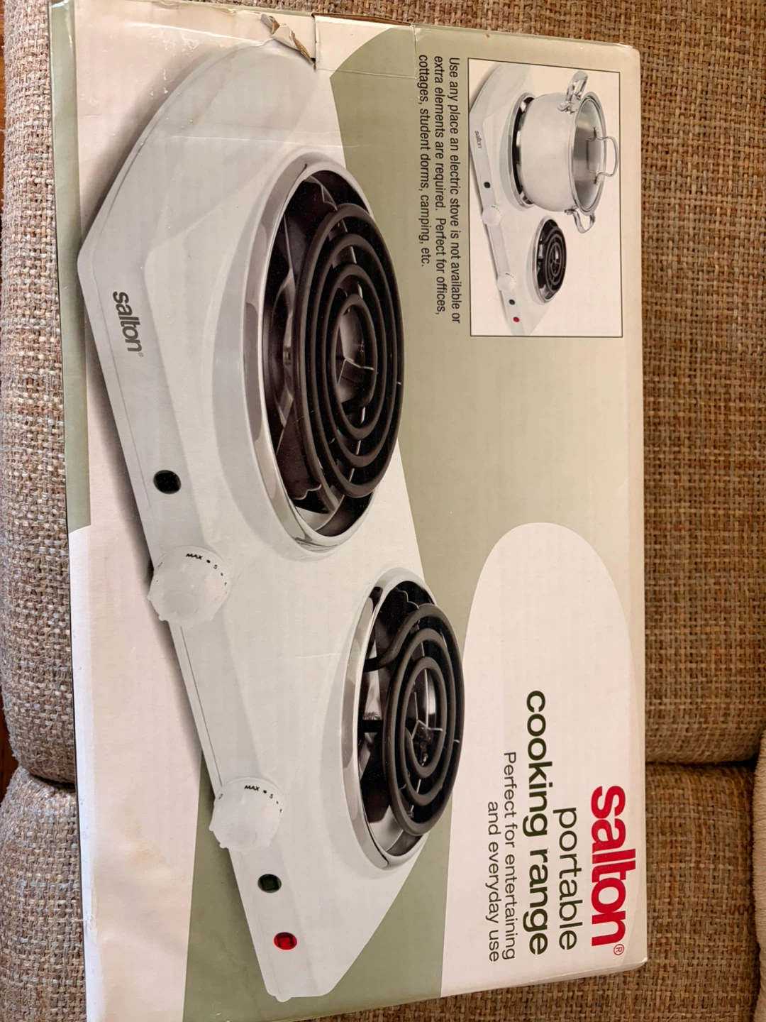 Salton Portable Cooking Range HP-1210