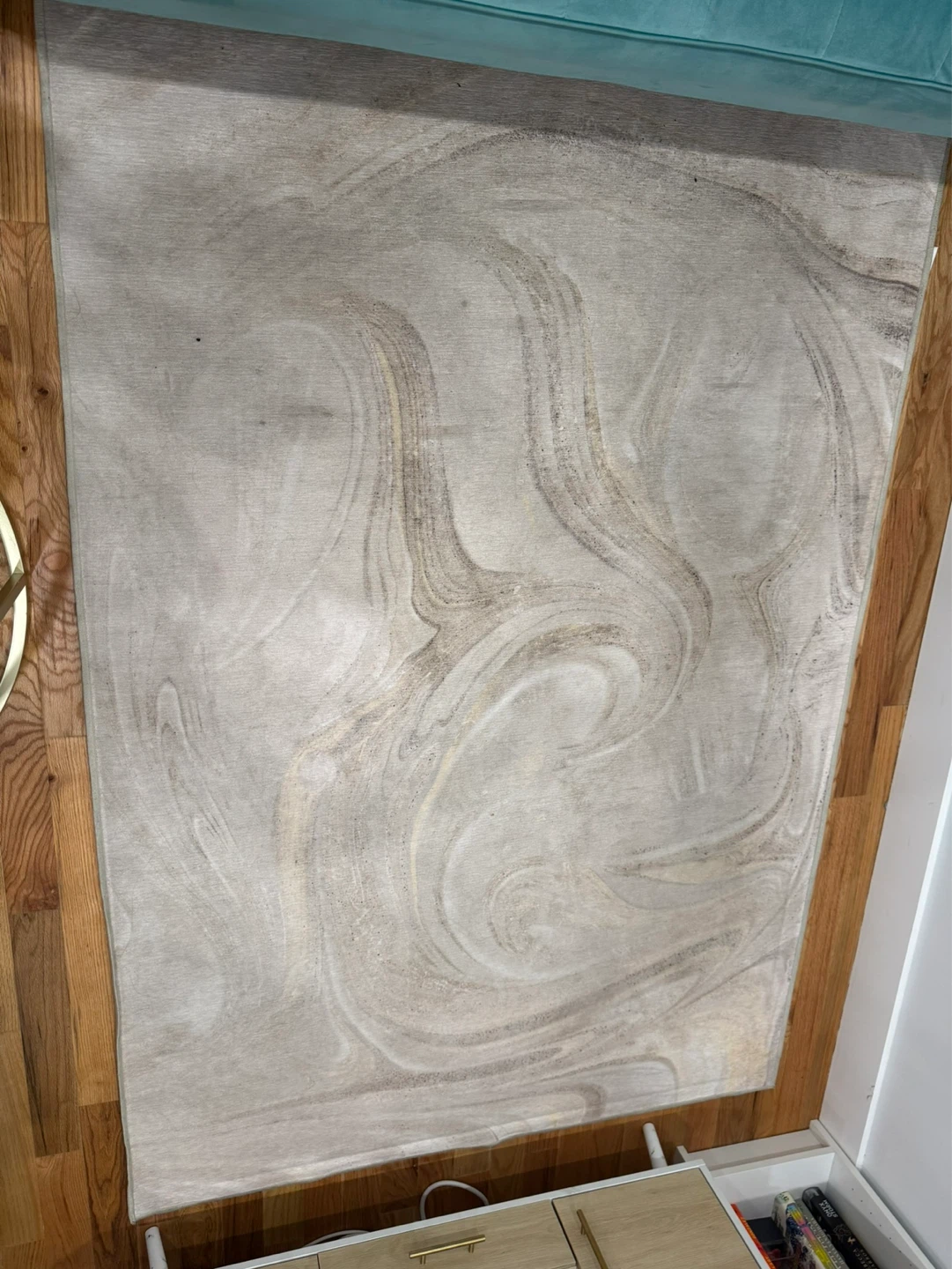 Marbled Area Rug