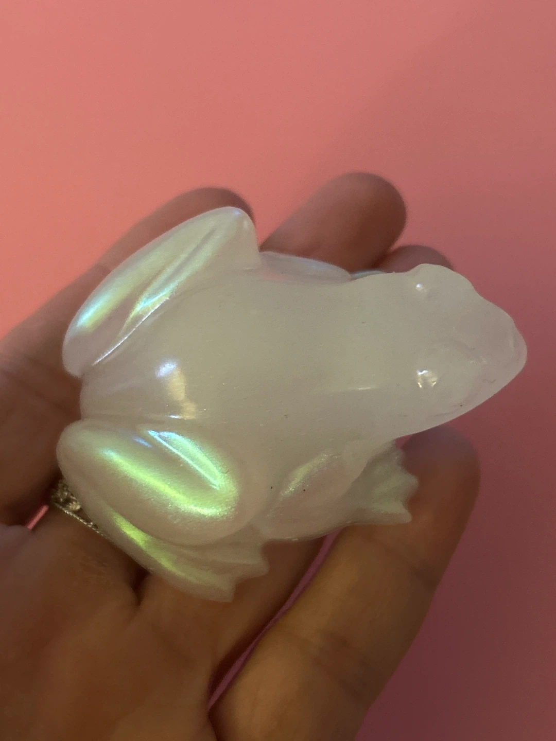 Glow-in-the-Dark Frog Figurine - photo 2