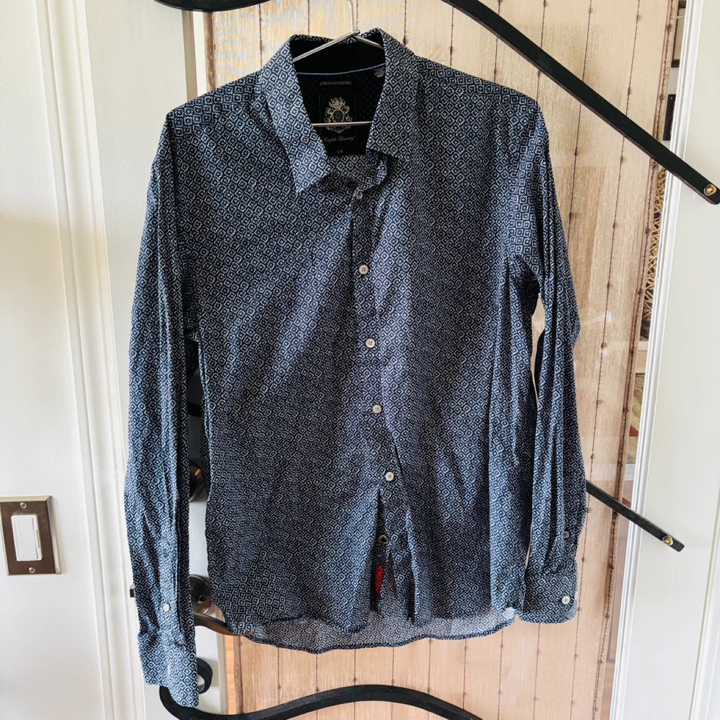English Laundry Men's Long Sleeve Button-Up Shirt L - photo 2
