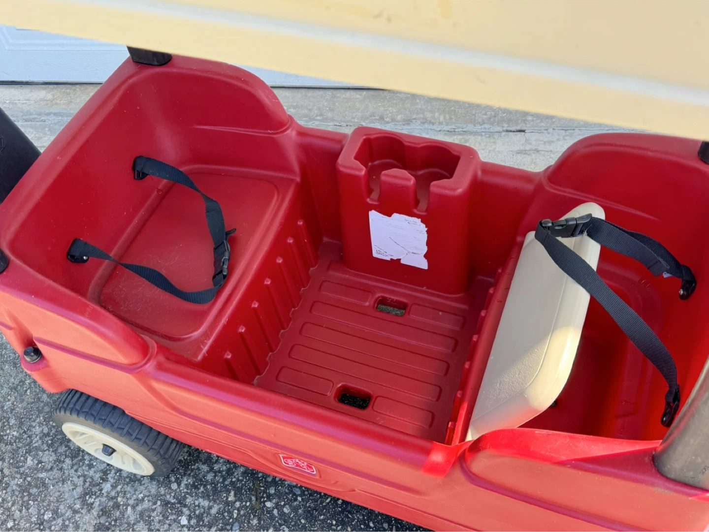 ⭐️SALE⭐️90% New Step2 Red Wagon with Canopy - photo 3