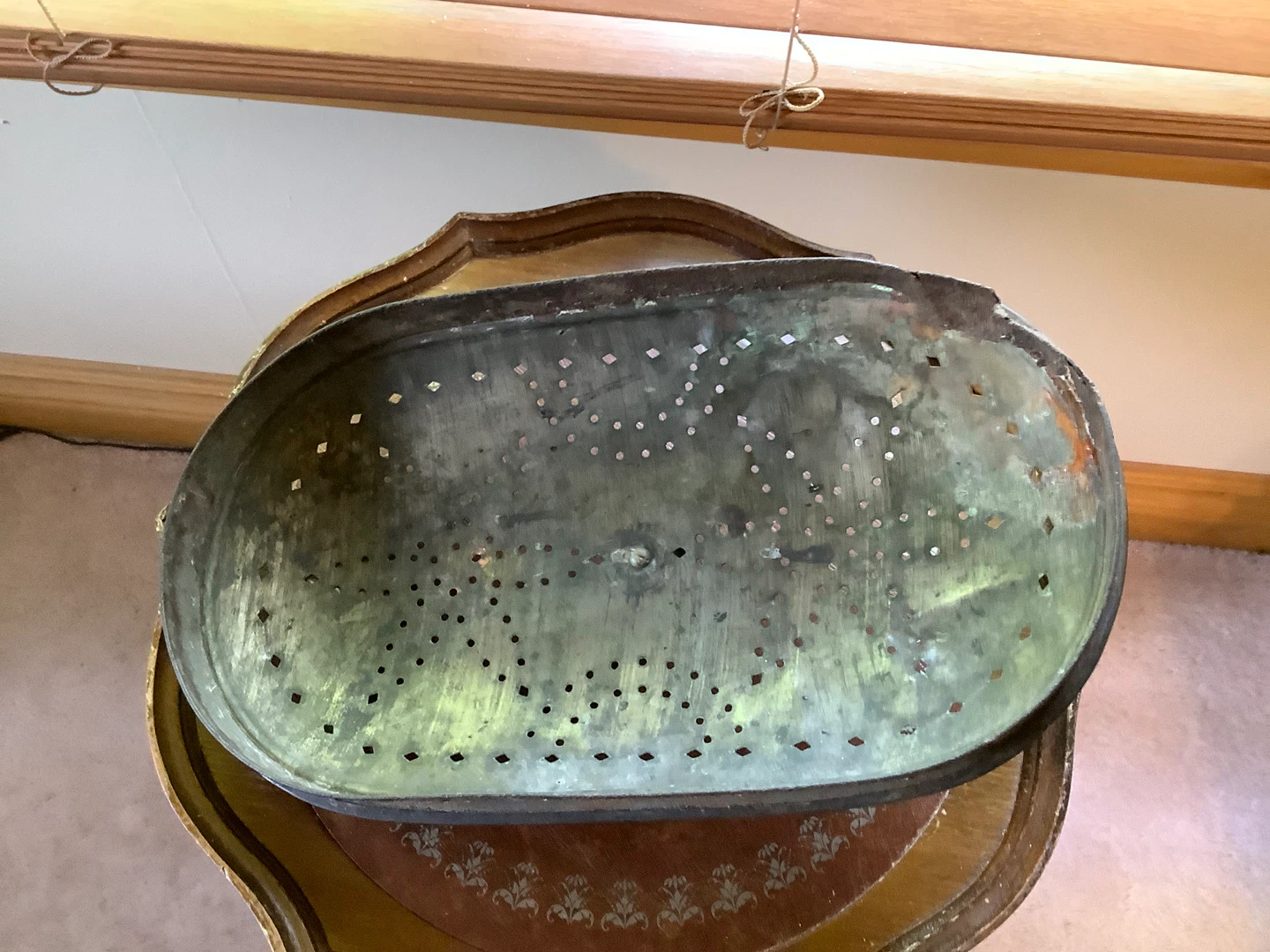 Ant 2 Handled Perforated Copper Boiler with Lid 🐞 - photo 5