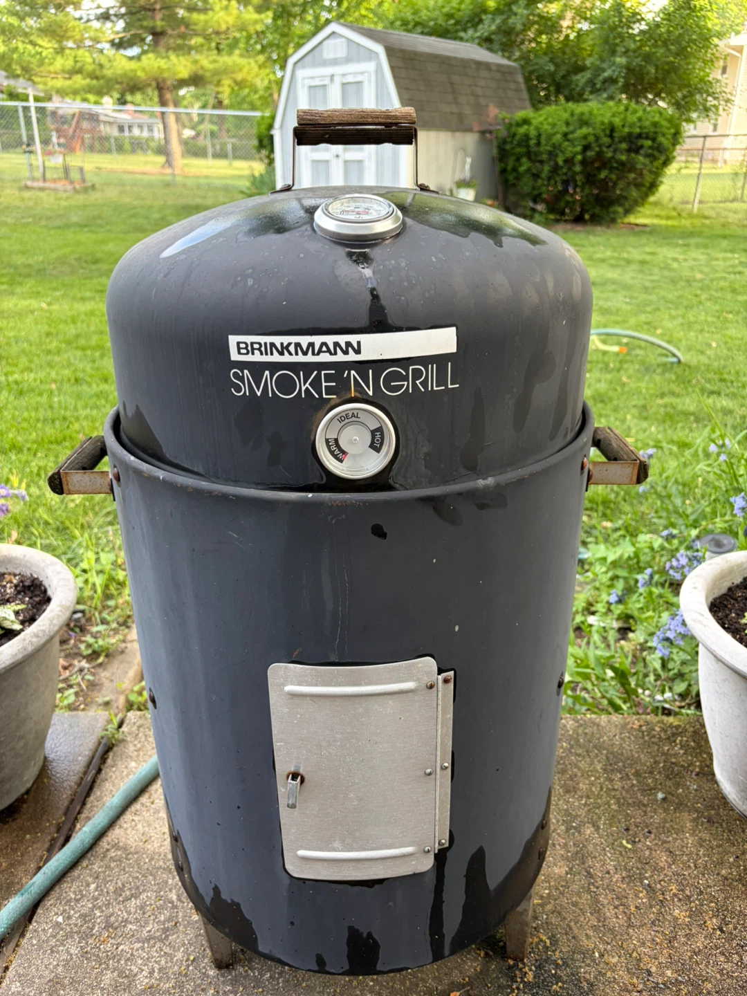Brinkmann Smoke'N Grill Smoker - photo 2