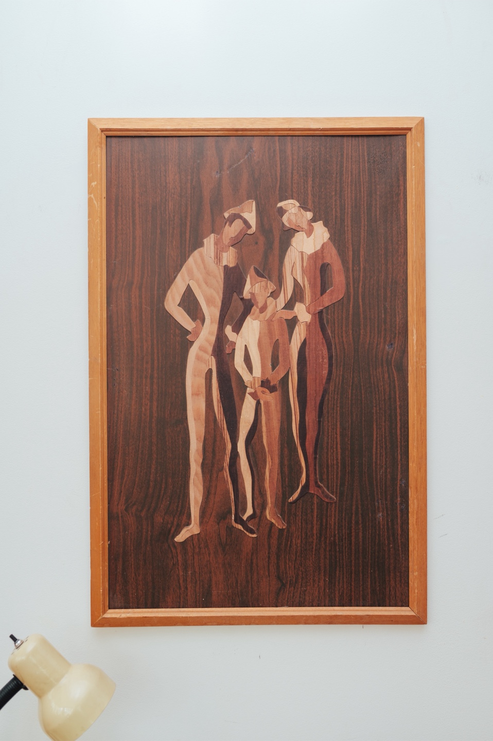 1970s Chalet Marquetry Wall Panel