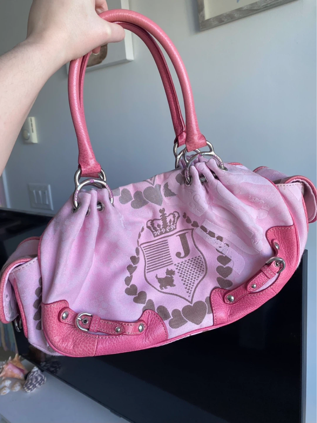 Vintage Juicy Couture Scotty Hobo Bag