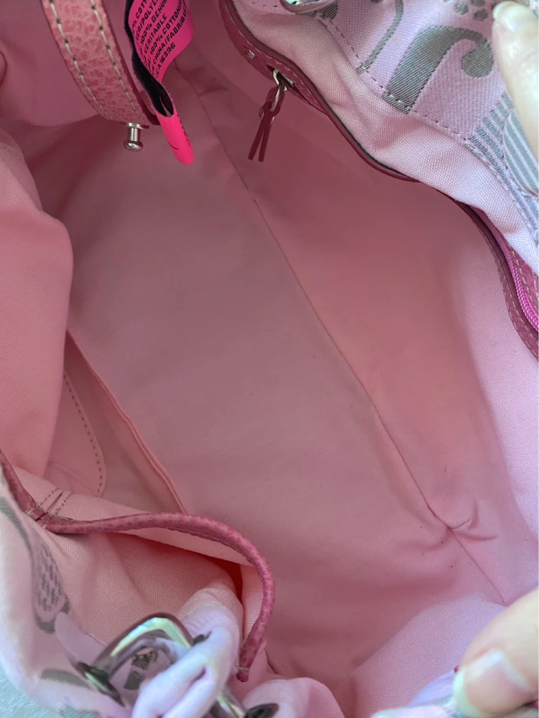 Vintage Juicy Couture Scotty Hobo Bag - photo 3