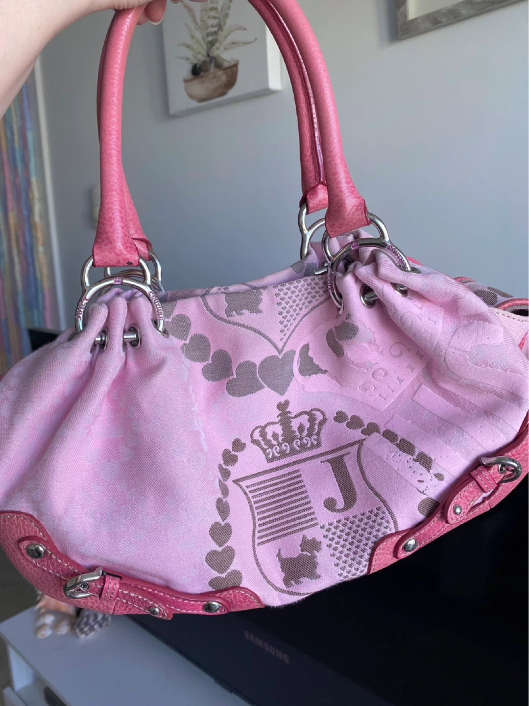 Vintage Juicy Couture Scotty Hobo Bag - photo 2