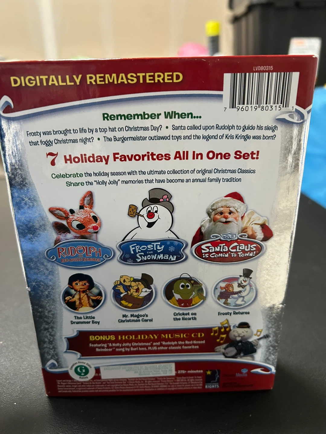 The Original Christmas Classics 7 Holiday Favorites DVD - photo 3