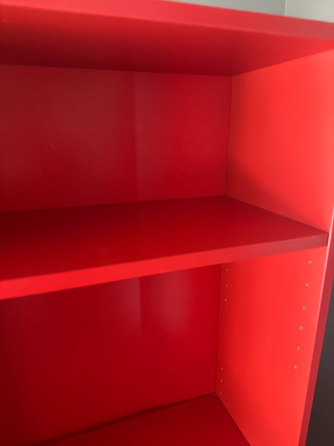 Red 5-Shelf Bookshelf - photo 2