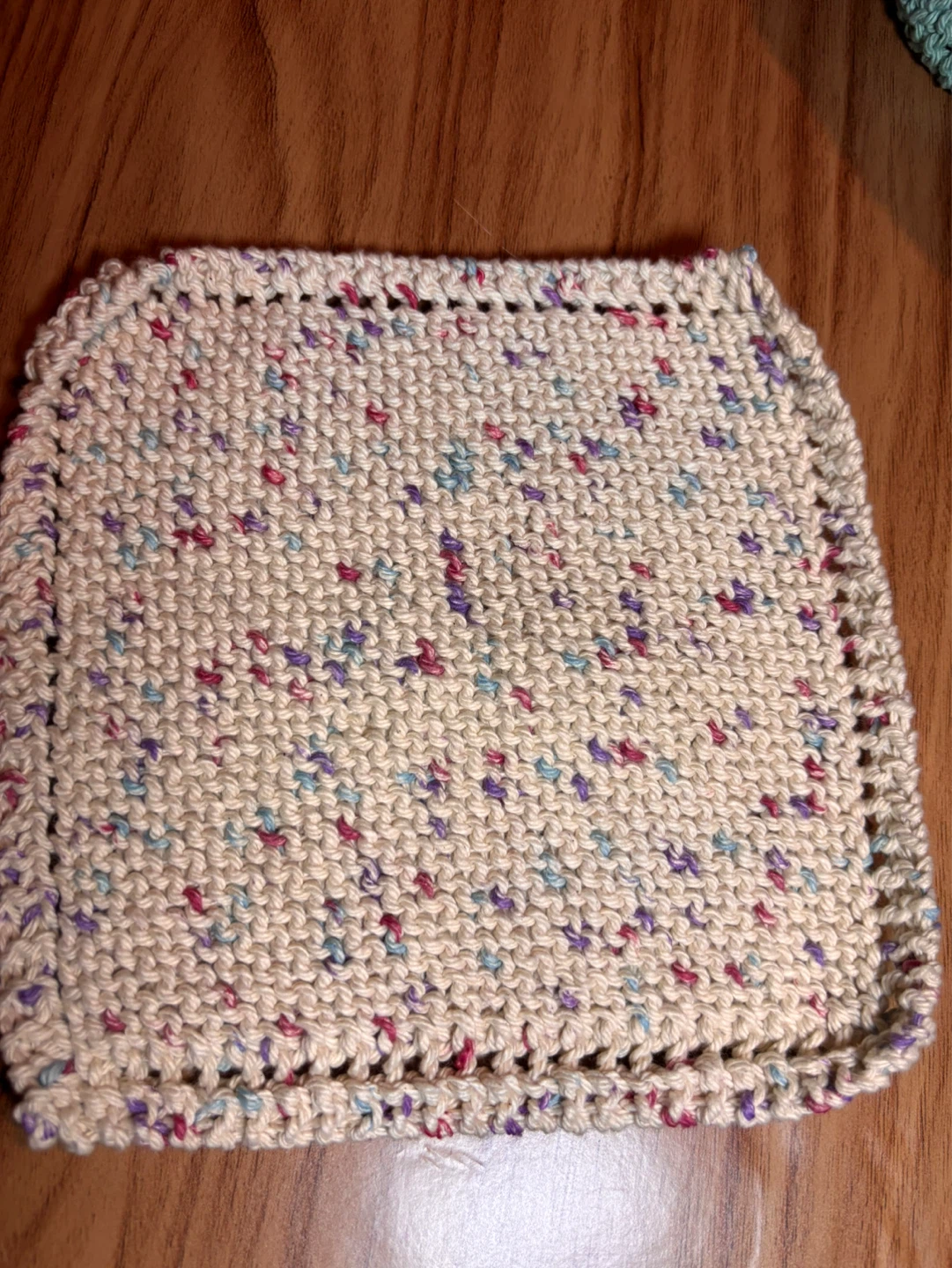 Handmade knitted Washcloths - photo 5