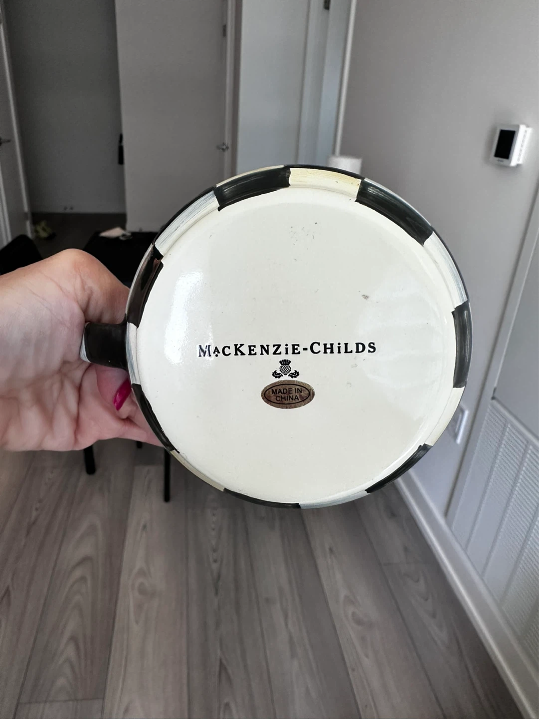 Mackenzie-Childs Courtly Check Mug - photo 2