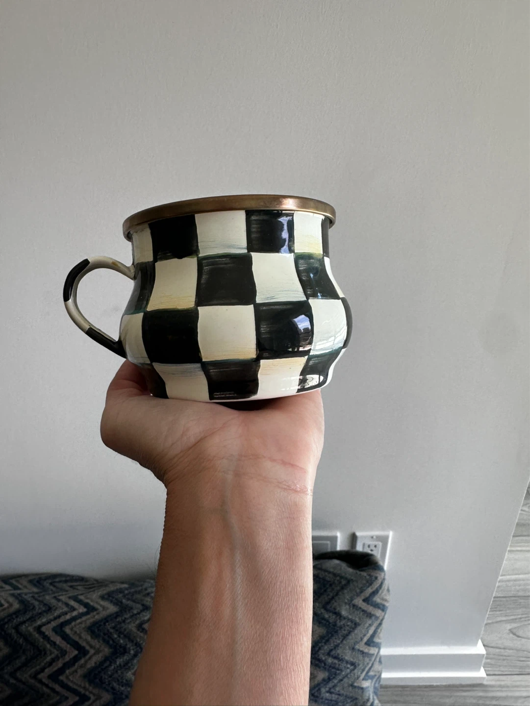 Mackenzie-Childs Courtly Check Mug