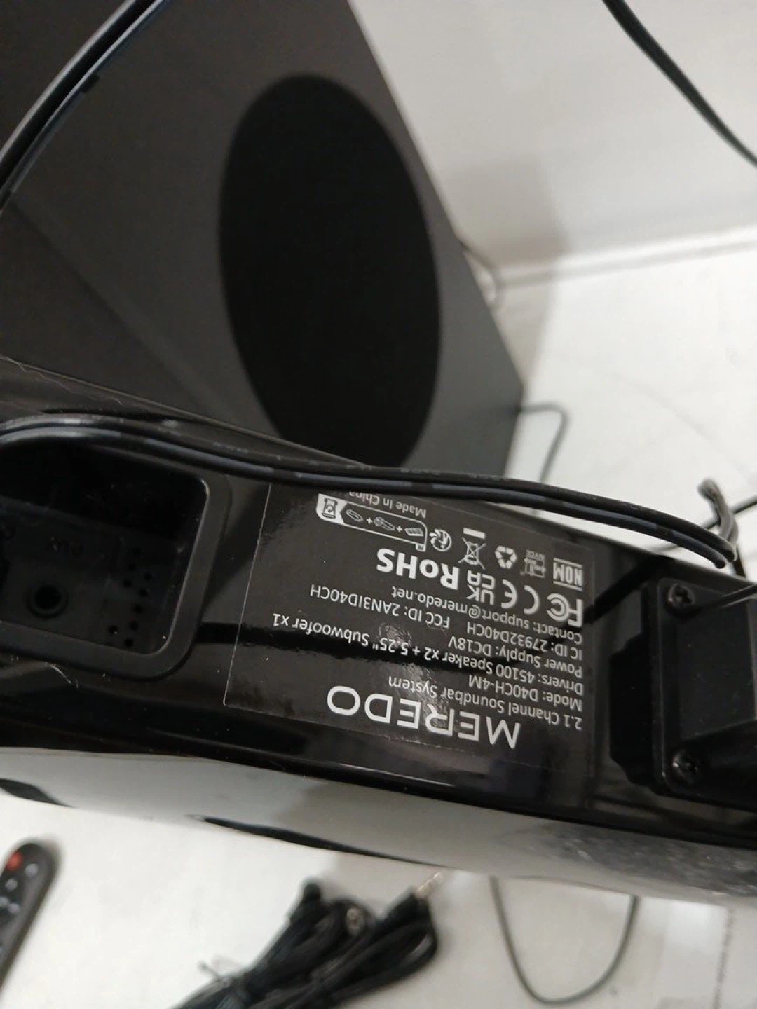 Meredo 2.1 Channel Soundbar System - photo 3