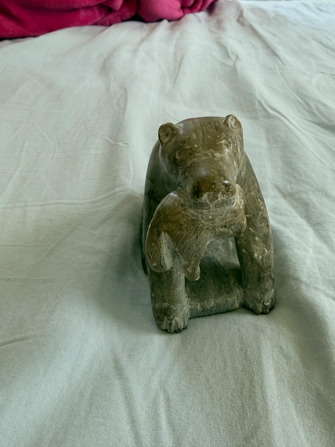 Canadian Eskimo Art Carving - NAKATAVIK 1986
