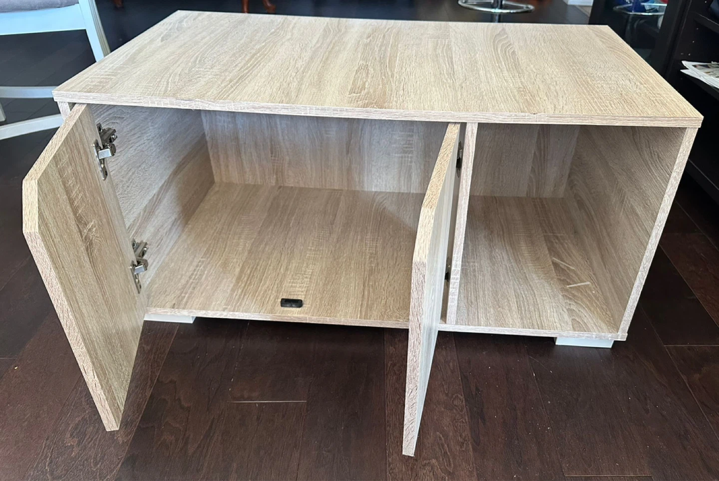 Wood TV/Table/Storage Cabinet with Two Doors - photo 2