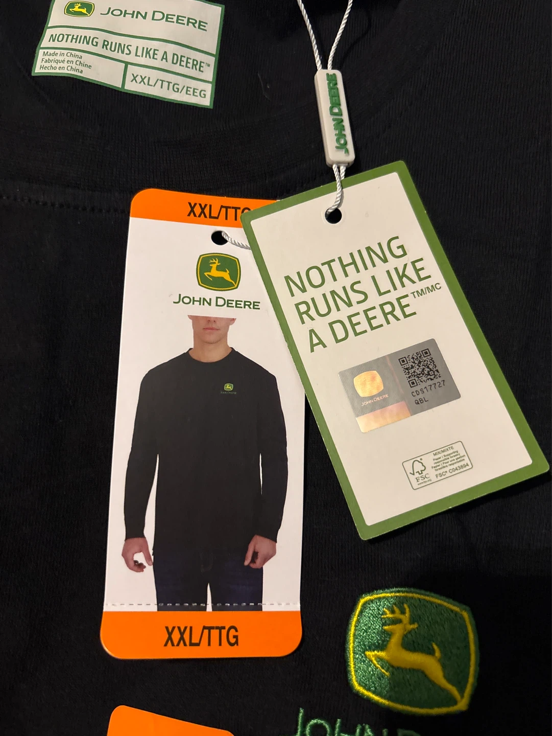 John Deere Long Sleeve T-Shirt XXL - photo 2