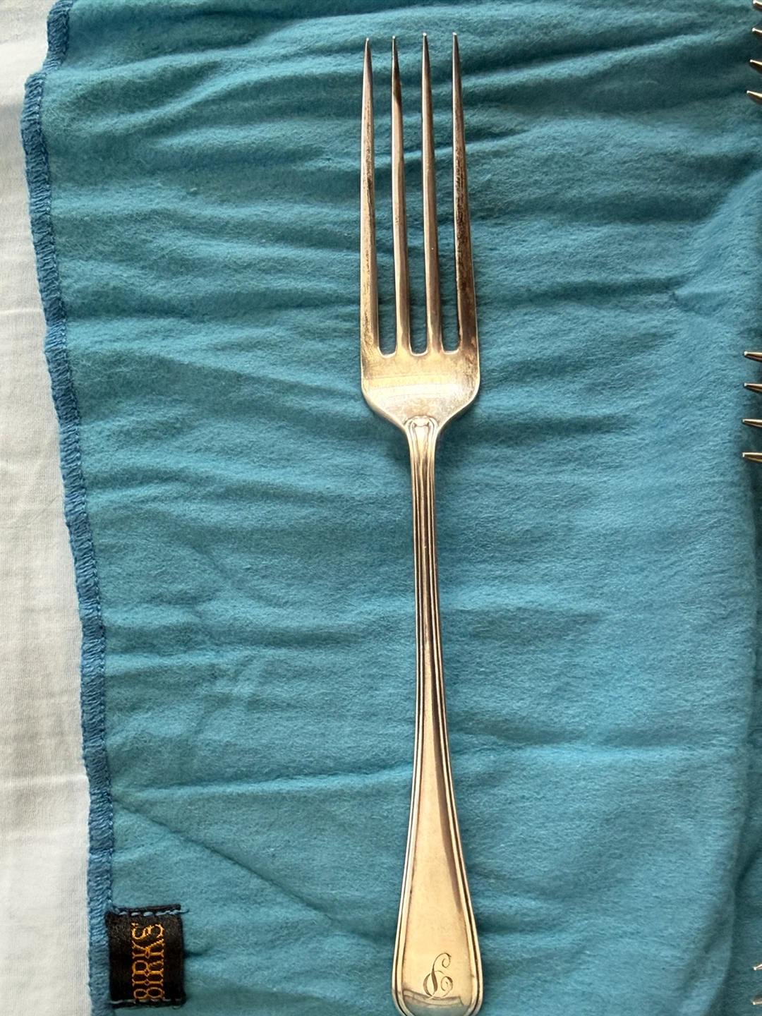 Birks Sterling Silver Serving Spoon and Forks - photo 2