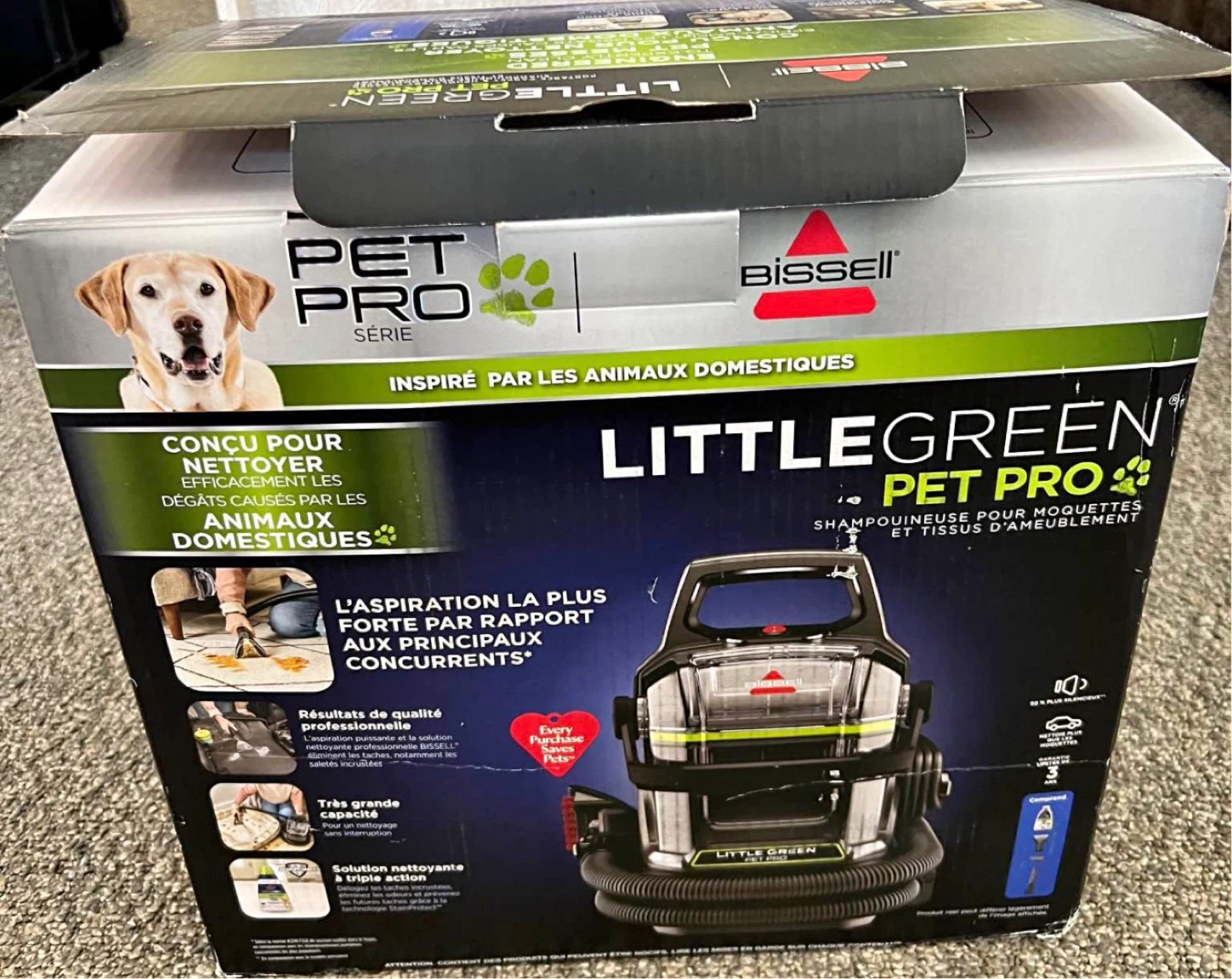 Bissell Little Green Pet Pro Portable Carpet Cleaner