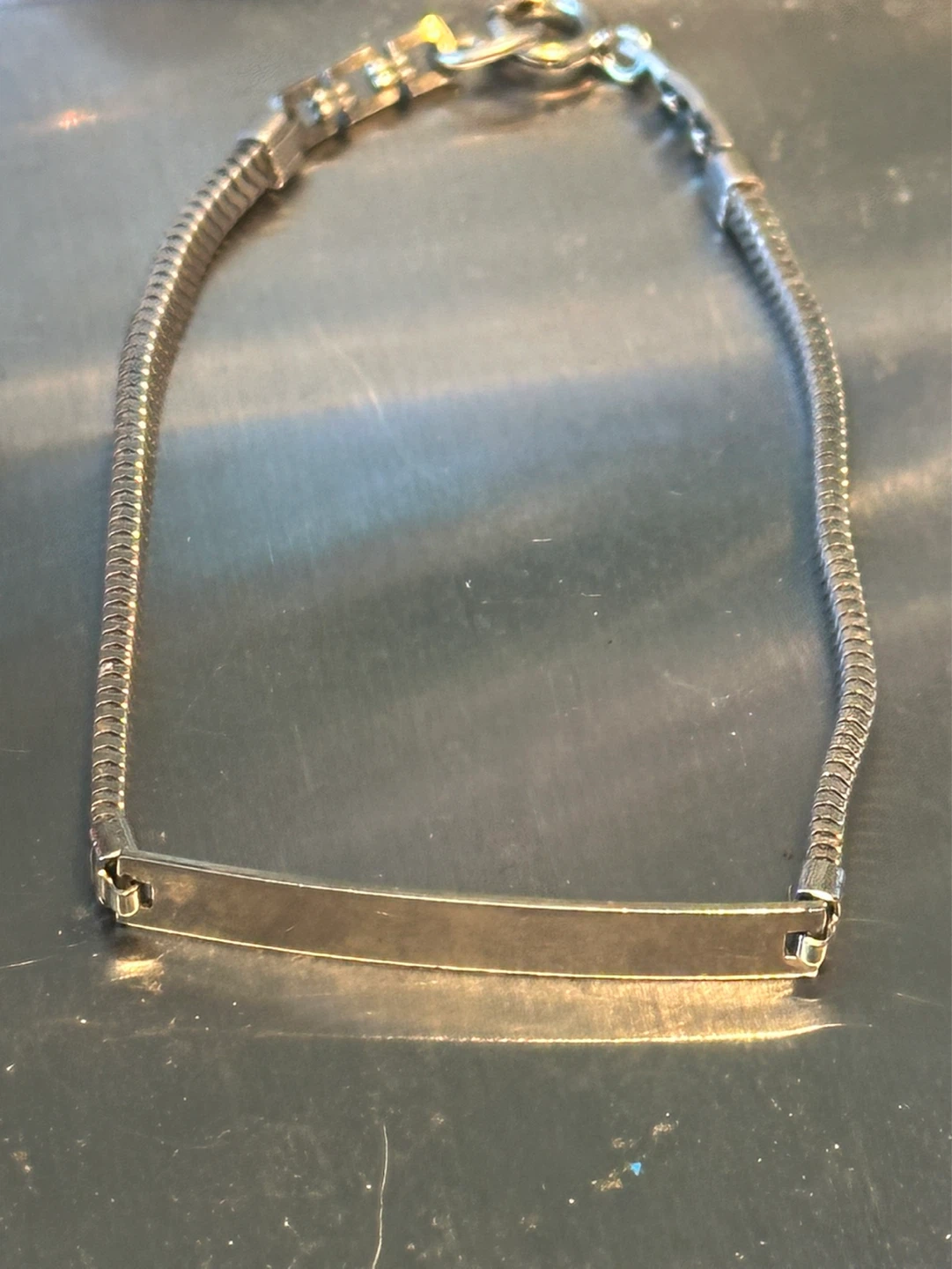Elco ladies Sterling id bracelet