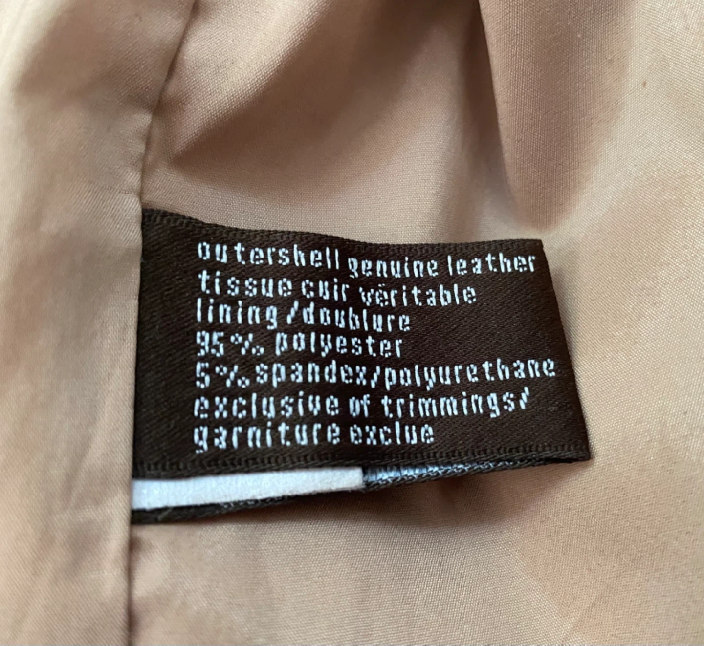 DANIER Leather Jacket - Women size M - photo 2
