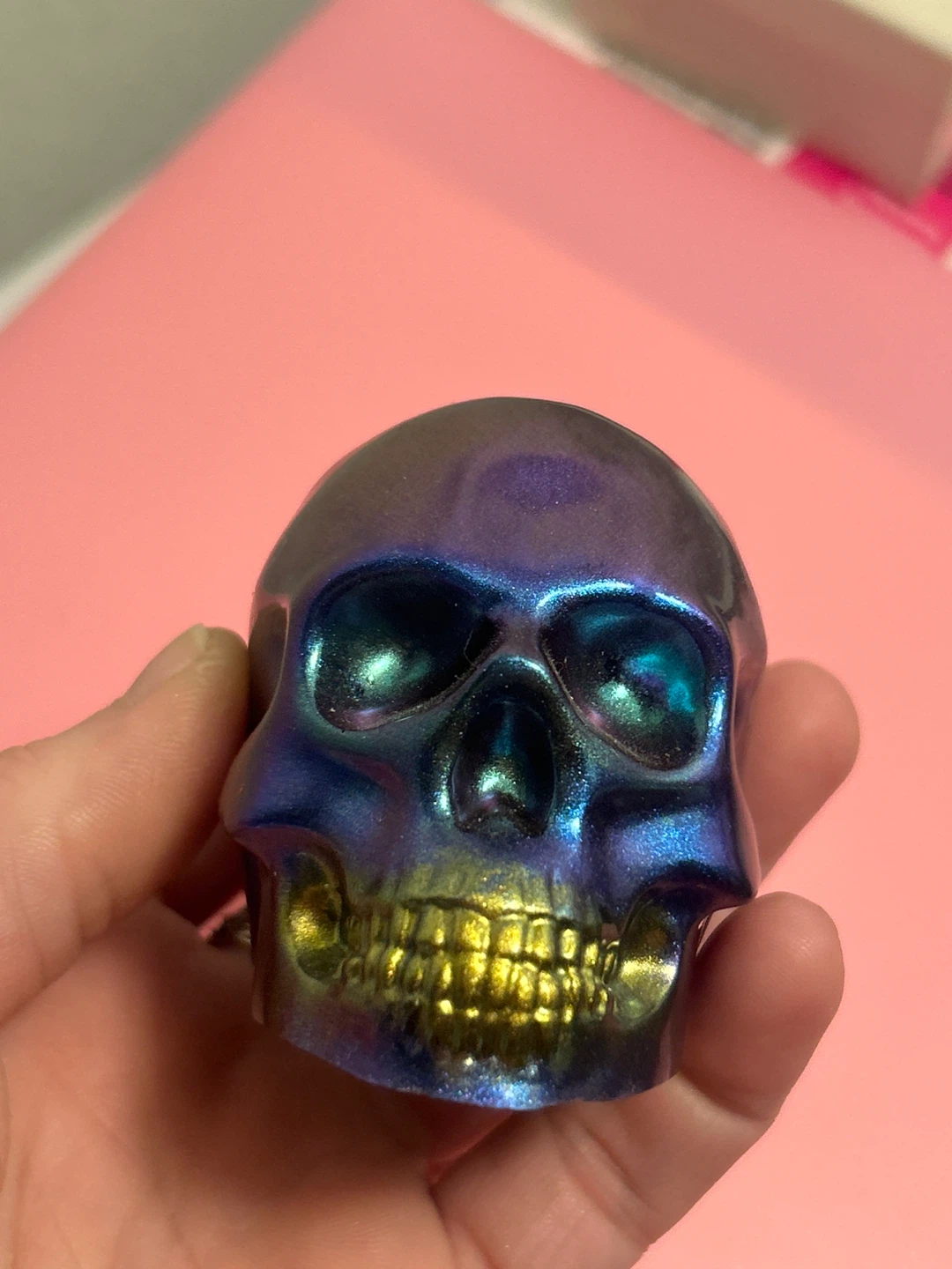 Resin Skull Figurine - photo 4