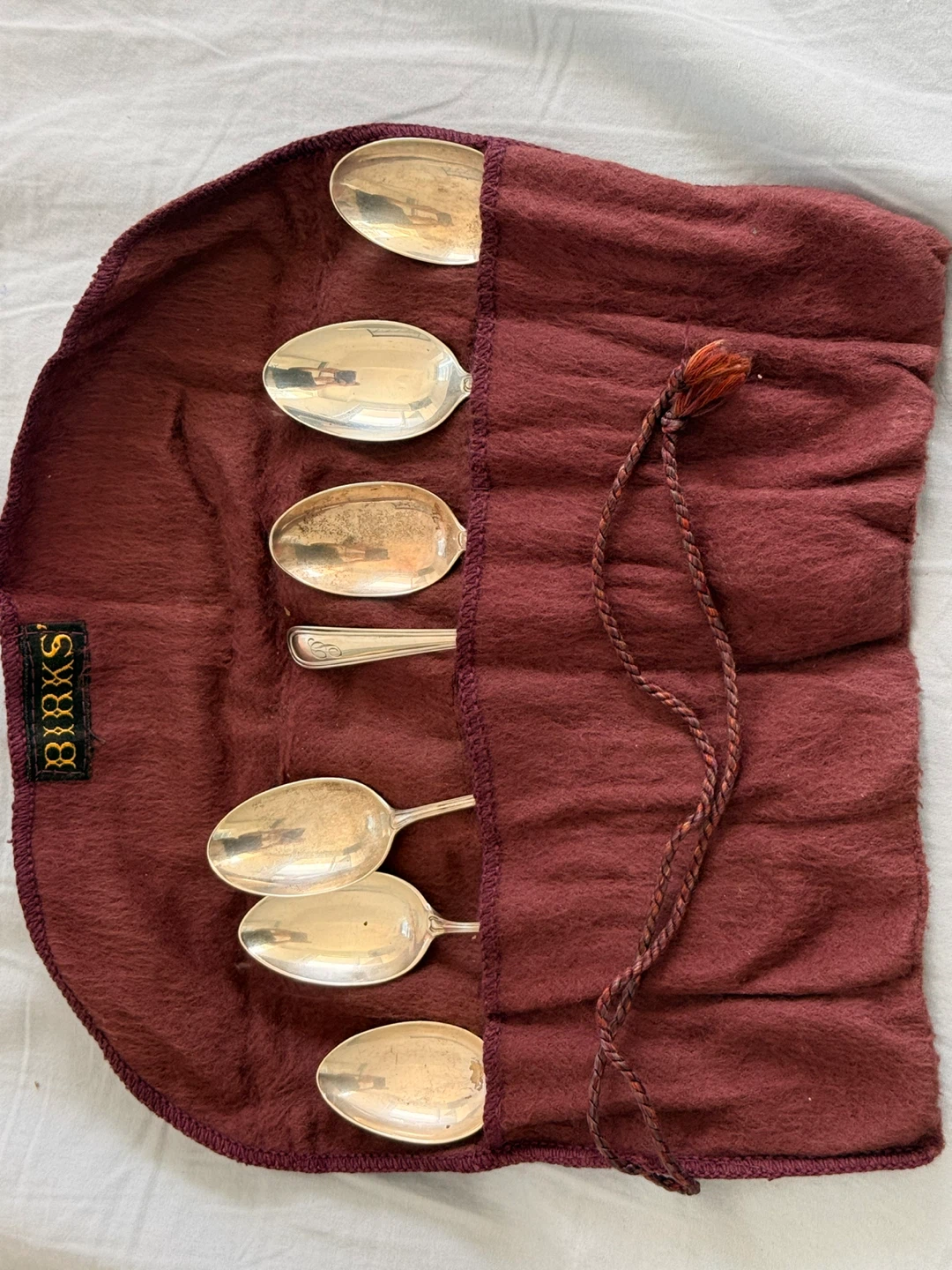 Birks Sterling Silver Tea Spoons Set