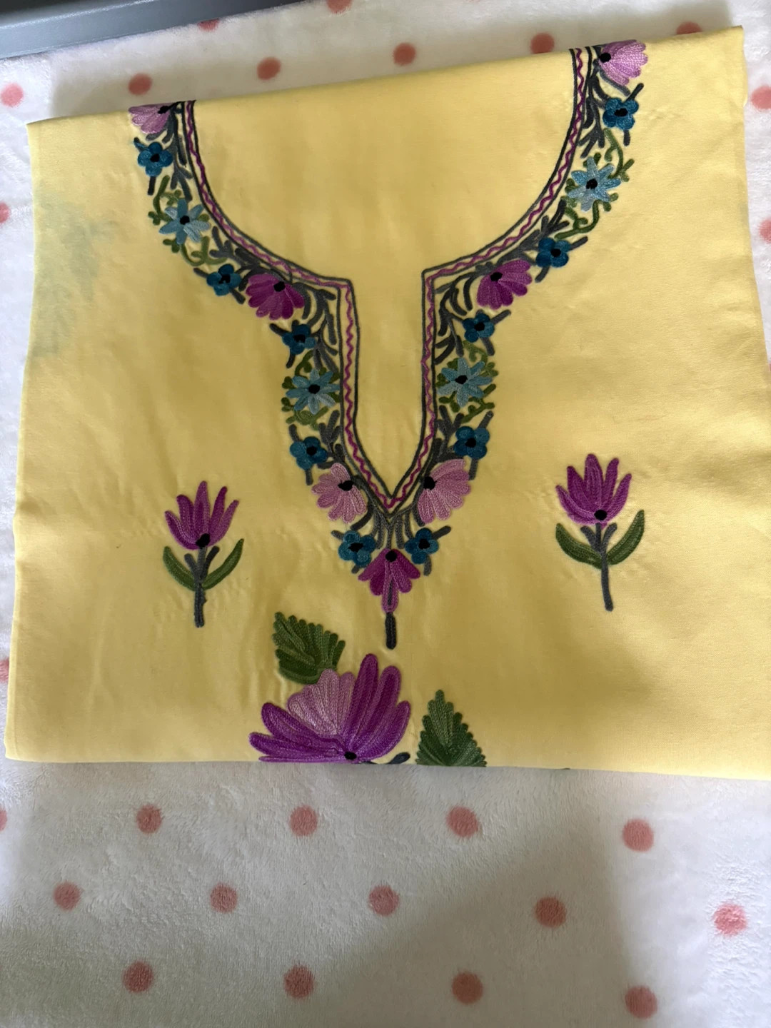 Embroidered Kurti Fabric - photo 2