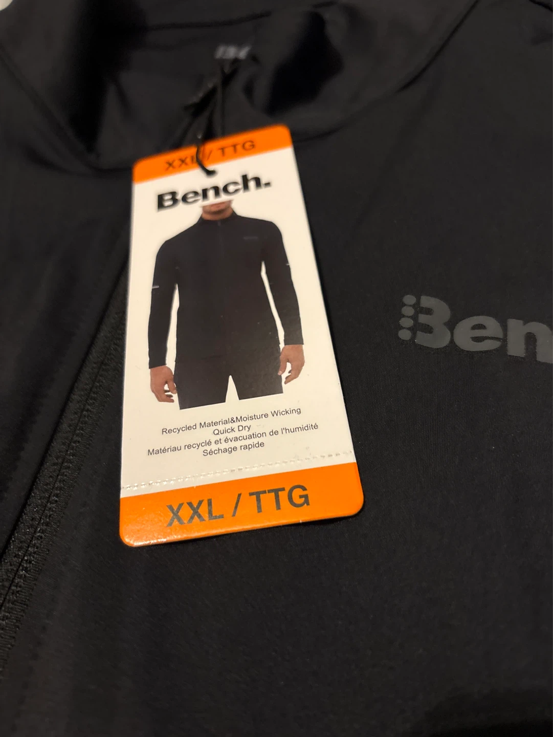 Bench Black Full Zip Jacket XXL - photo 2