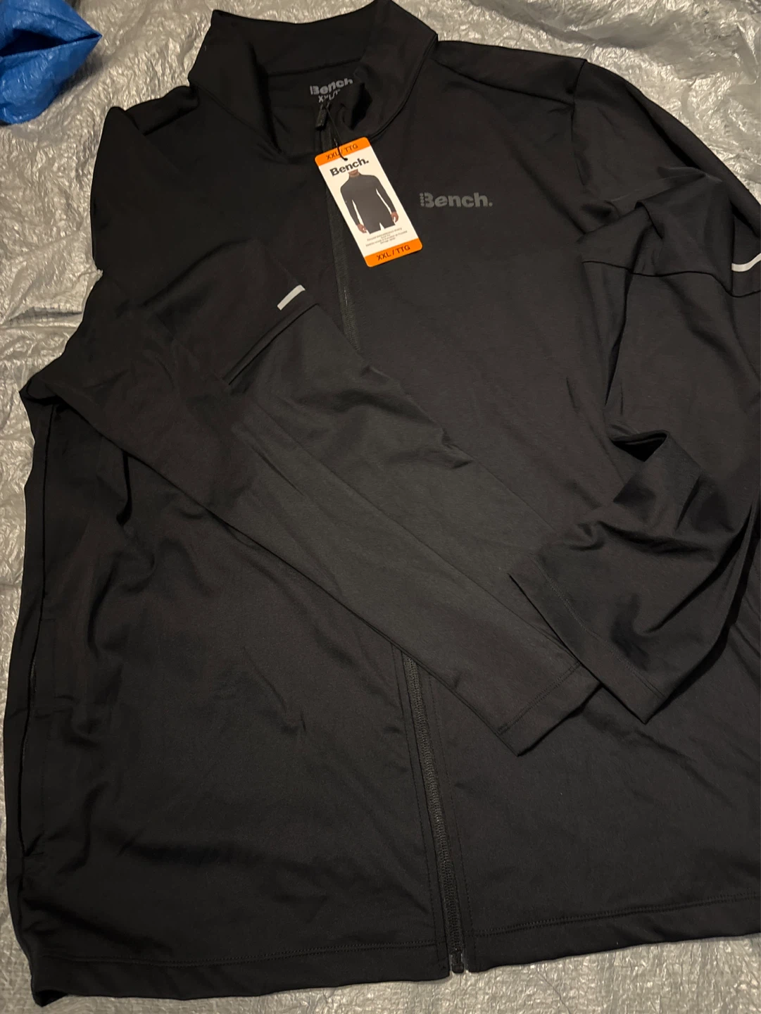 Bench Black Full Zip Jacket XXL