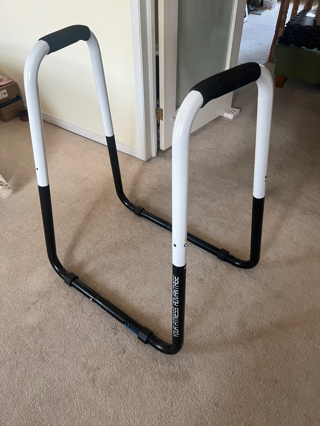 Dip Bars - White/Black