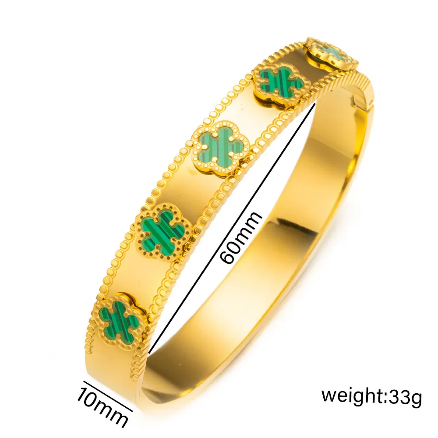 Heart Blossom Bangle